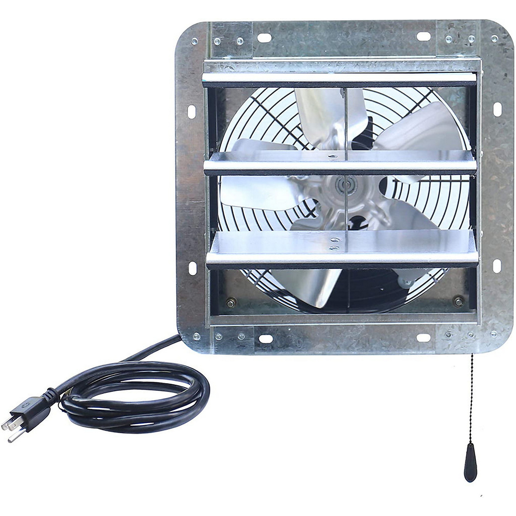 Dr. Infrared Heater iLiving Shutter Exhaust Fan — 10in., 3-Speed, Built-In Thermostat, 6ft. Cord, Model# ILG8SF10V